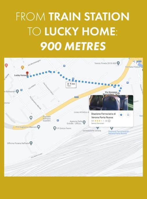 ורונה Lucky Home Near Train Station And City Center מראה חיצוני תמונה